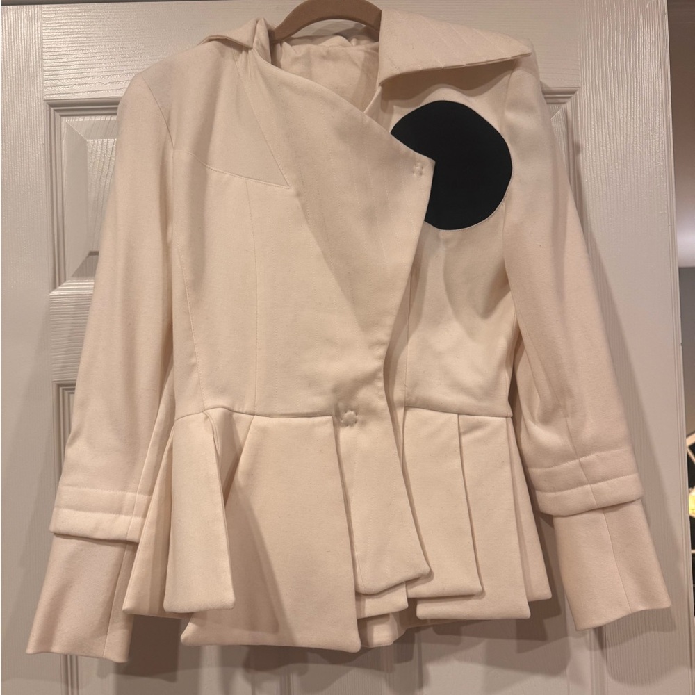 Vintage Wool Asymmetrical Jacket